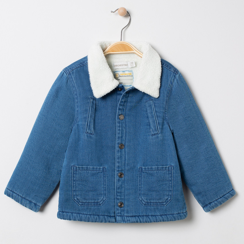 Chaqueta vaquera forro de sherpa  