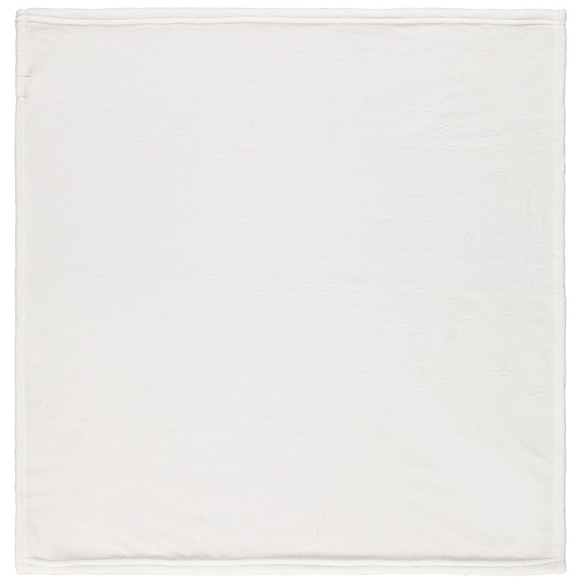 Manta de sherpa unicolor 75 x 75 cm 