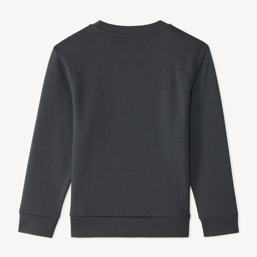 Sudadera de felpa con estampado divertido niño 