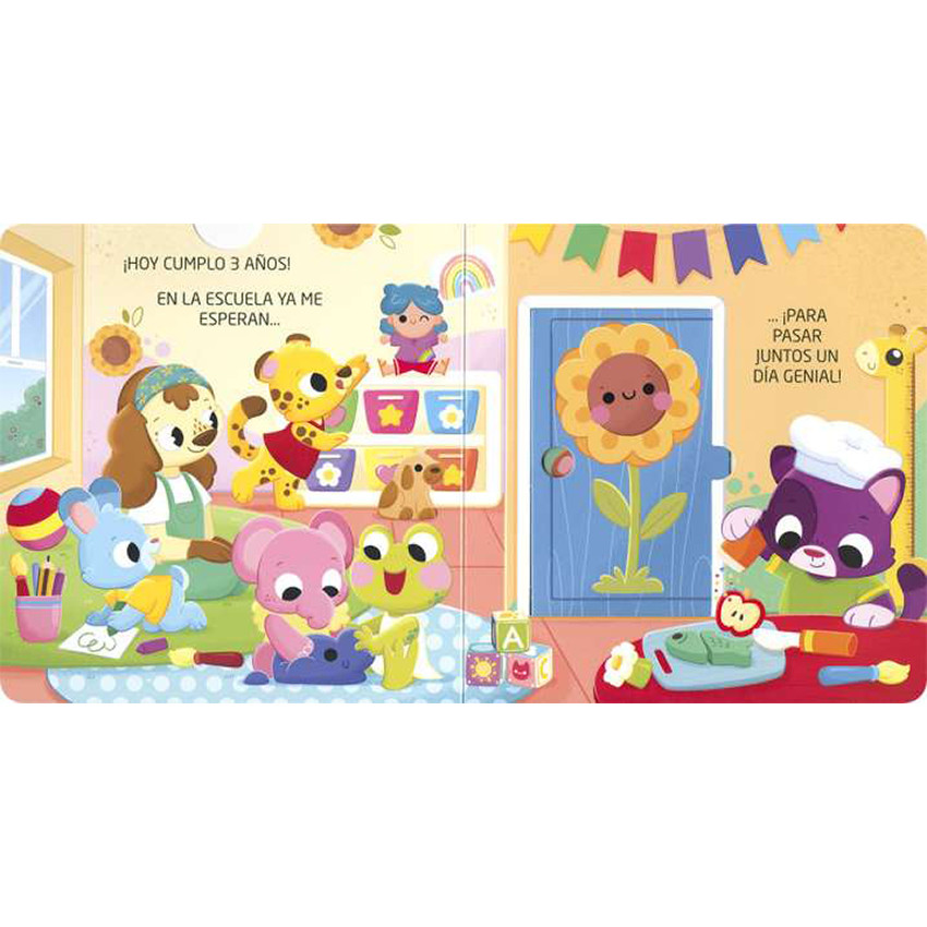 Libro Cumplo 3 años +3A 