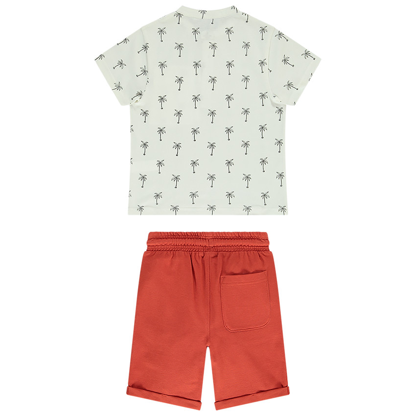 Ensemble de plage T-shirt et short en jersey pour garçon  Additional Ensemble de plage T-shirt et short en jersey pour garçon