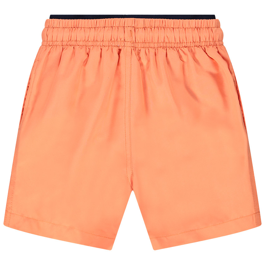 Short de baño con forro y cinturilla jacquard para niño  Additional Short de baño con forro y cinturilla jacquard para niño