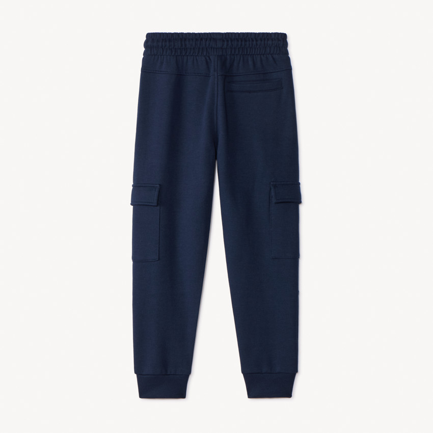 Pantalón jogging con bolsillos estilo cargo para niño 