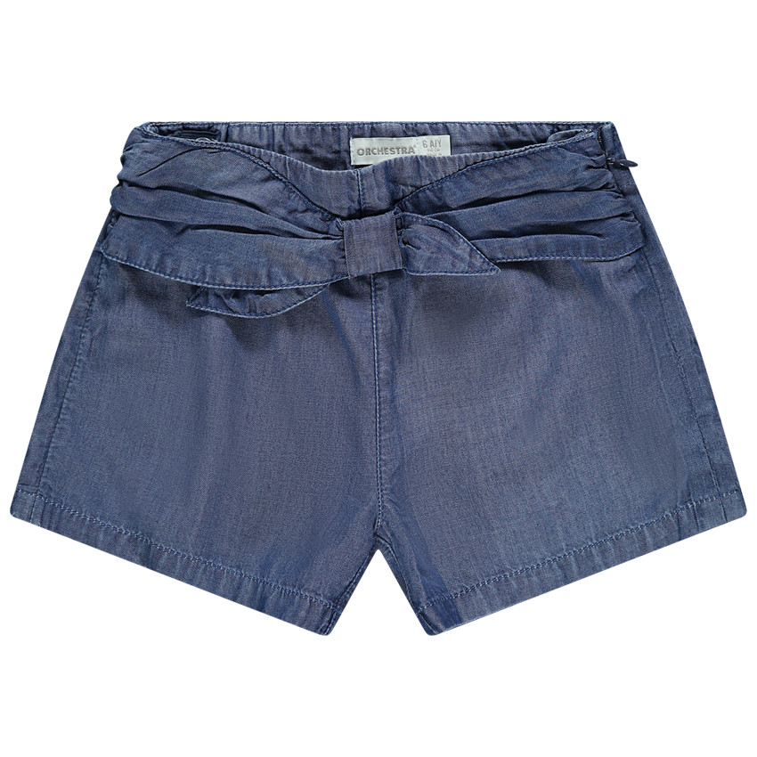 Short de lyocell con efecto anudado en la parte delantera  Additional Short de lyocell con efecto anudado en la parte delantera