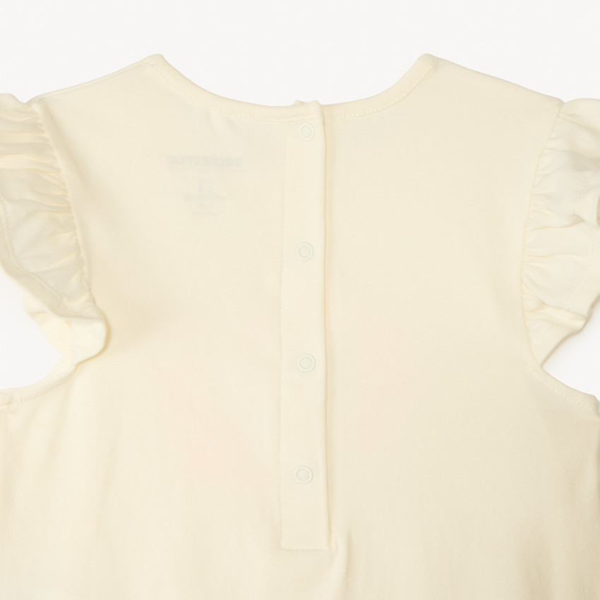 Juego de 3 combishorts con estampados divertidos para bebé niña 