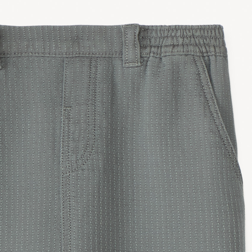 Pantalón de tela lisa para bebé niño 