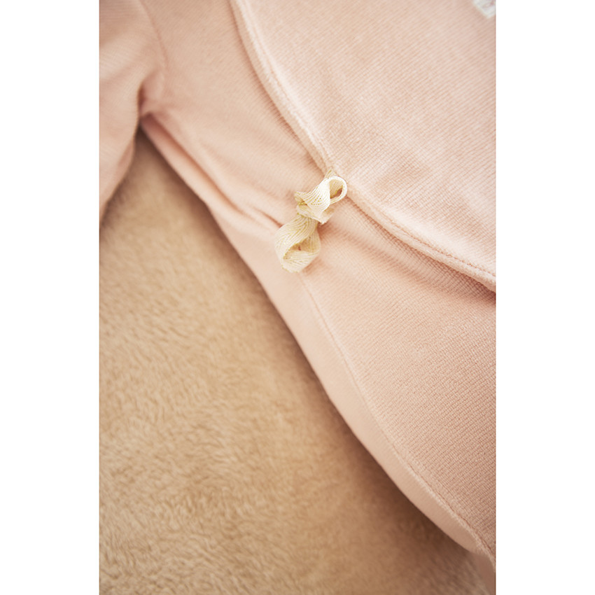 Pelele de terciopelo con parche de pájaro para bebé niña  Additional Pelele de terciopelo con parche de pájaro para bebé niña