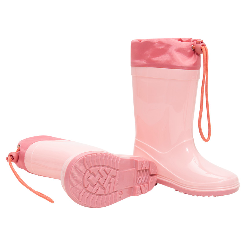 Botas de agua con cuello impermeable y estampado Smiley de lentejuelas de la 20 a la 23 