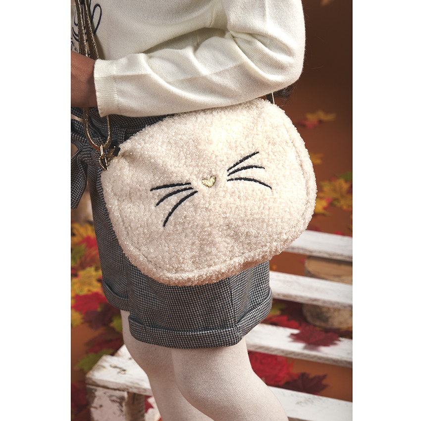 Bolso bandolera de sherpa para niña 