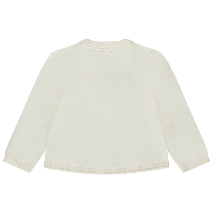 Gilet de punto liso para bebé niña  Additional Gilet de punto liso para bebé niña