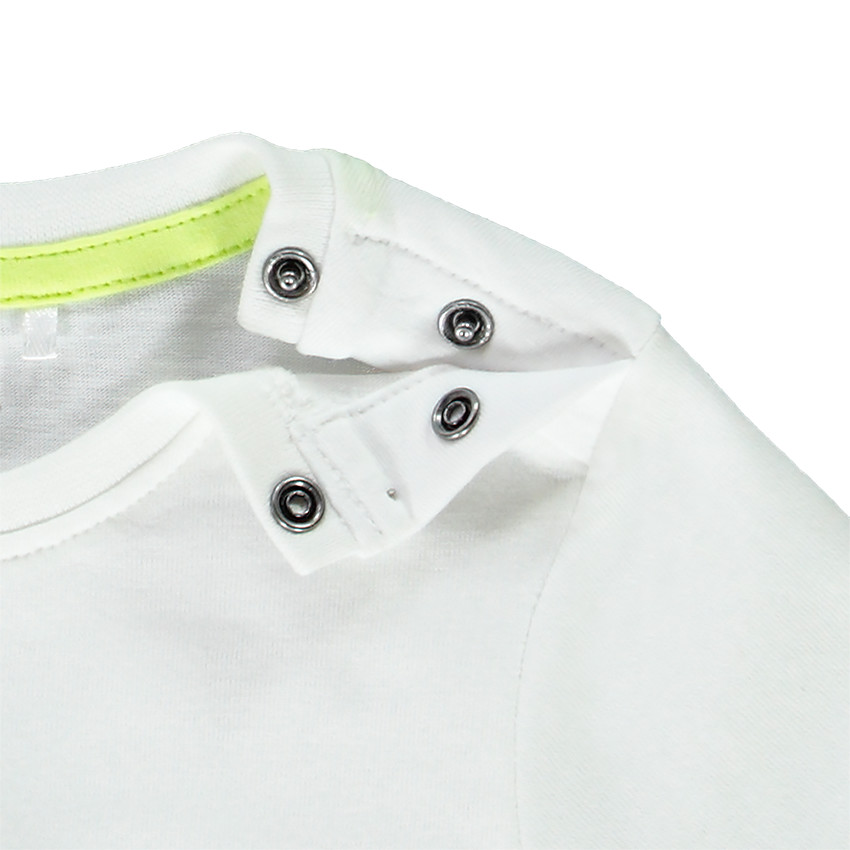 Camiseta manga corta print palmera/ jirafa 