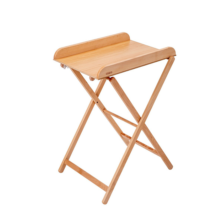 Mesa cambiador plegable Jade – Barniz natural 