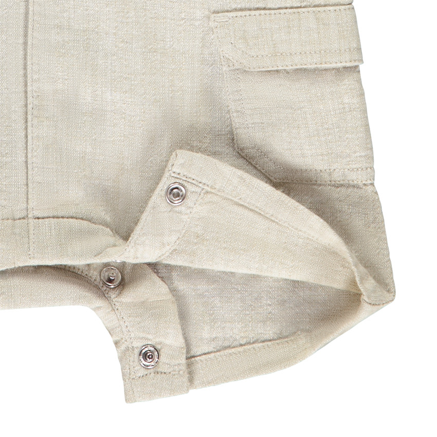 Conjunto pichi + camiseta estampada de palmera para bebé niño 