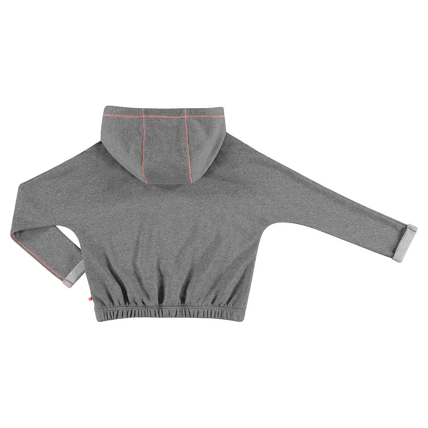 Sudadera con capucha de felpa con estampado 