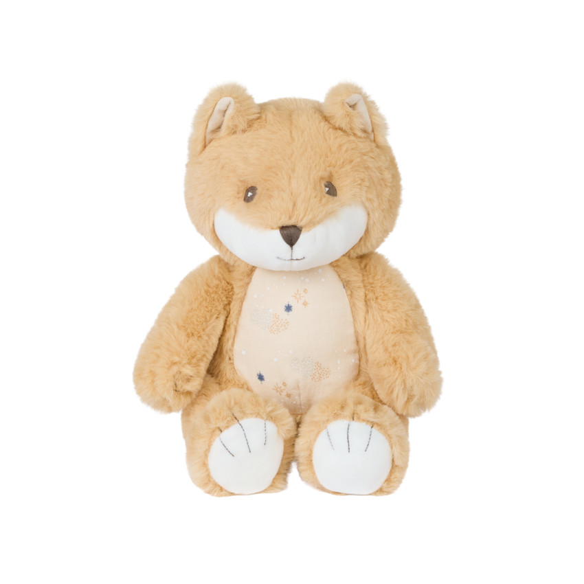 Peluche Léo el Zorro - 25 cm 