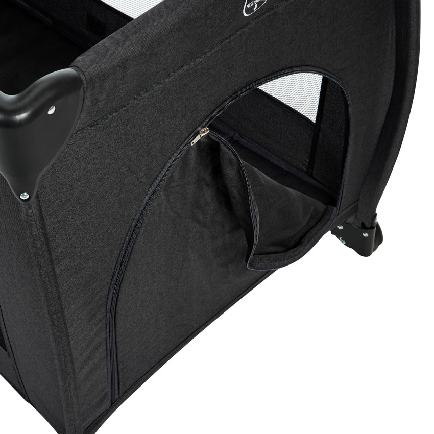 Cuna de viaje con accesorios Top All In negro 