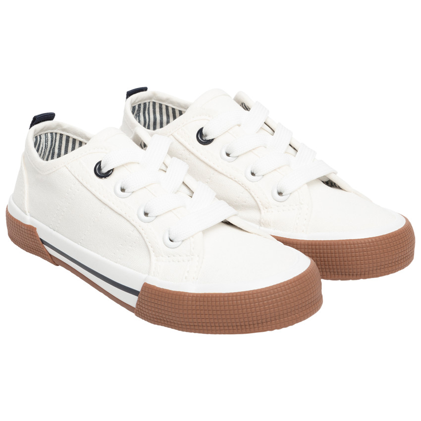 Zapatillas de lona con cordones para niño  Additional Zapatillas de lona con cordones para niño