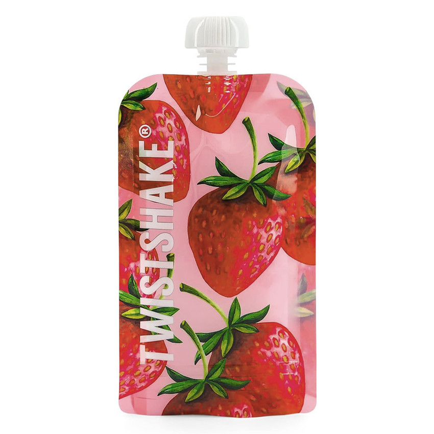 Set de 5 gourdes réutilisables 220 ml - Fruits  