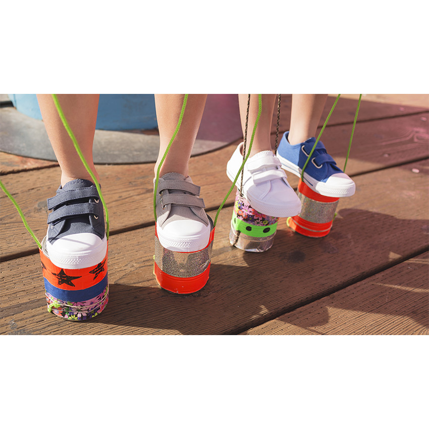 Zapatillas bajas de tela con velcro del 24 al 27 