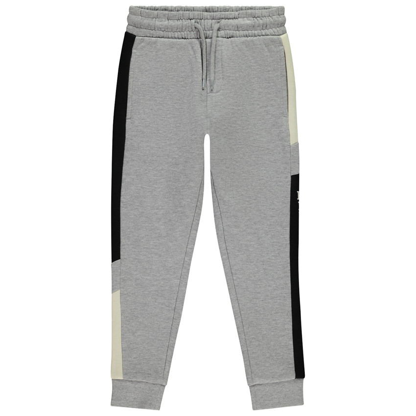 Pantalón de jogging efecto color block con estampado para niño  Additional Pantalón de jogging efecto color block con estampado para niño