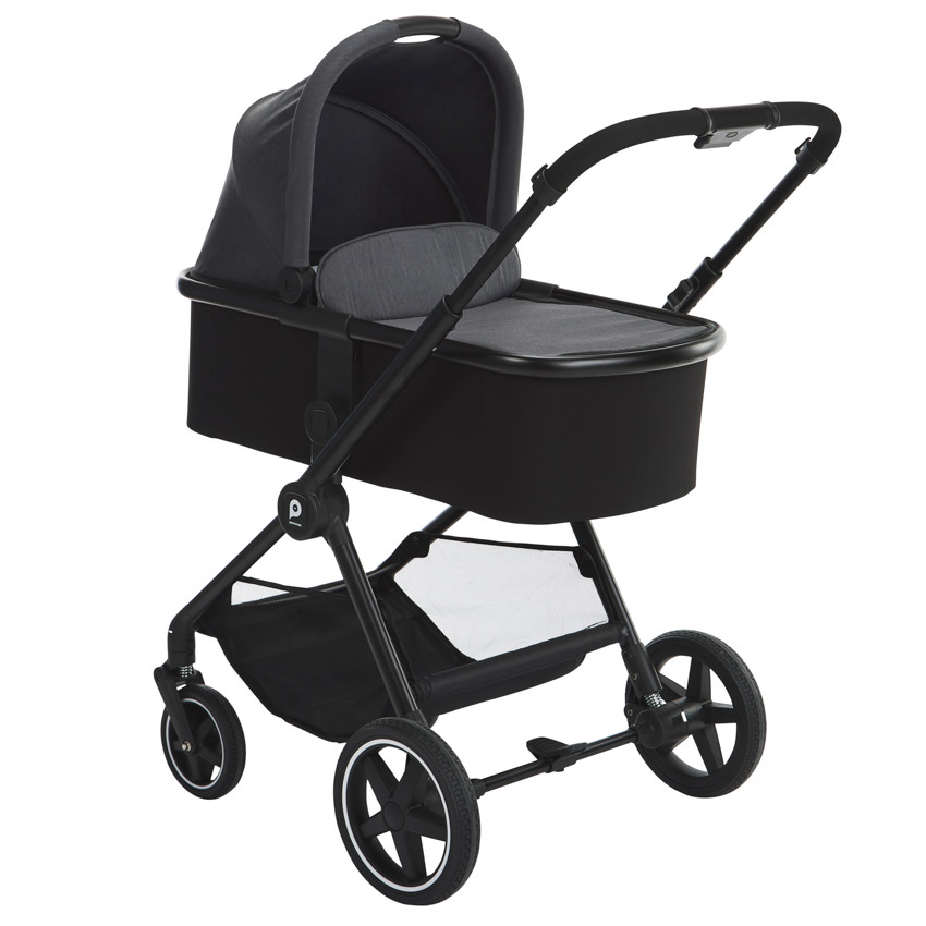 Carrito Trío Athéna con silla de coche i-Prim gris 
