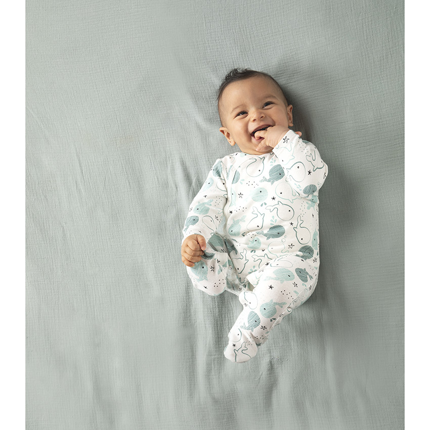 Pack 2 peleles motivo ballena 