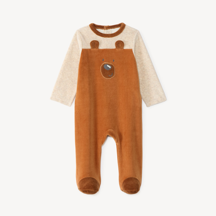 Duerme bien de terciopelo para bebé niño divertido 