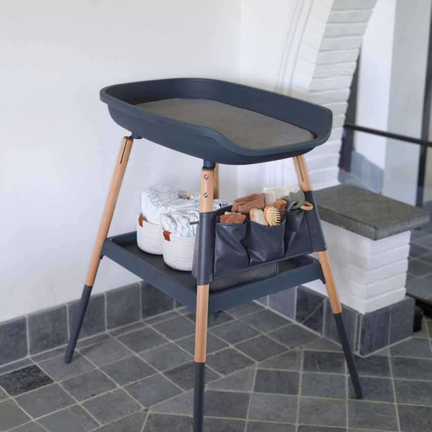 Table à langer Balneo Shady Grey  