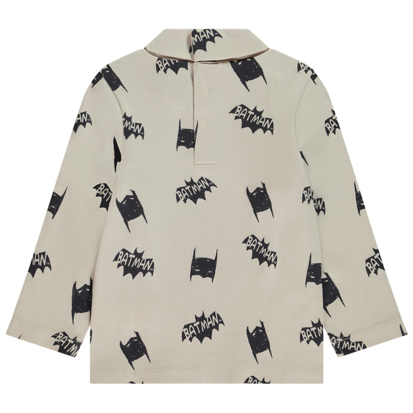Pelele de bebé niño con cuello alto y estampado de Batman Warner 