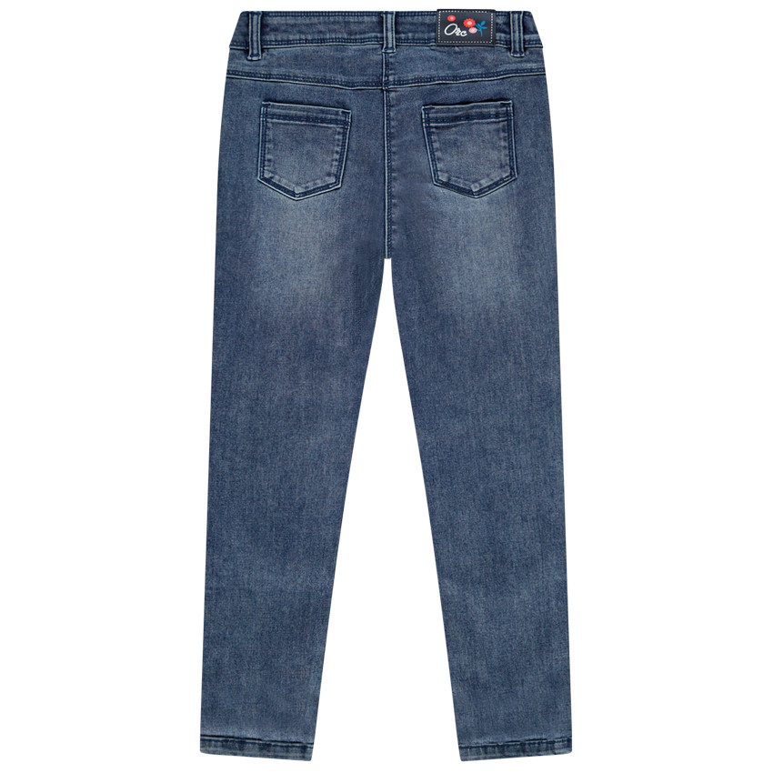 Jeans skinny bordados 