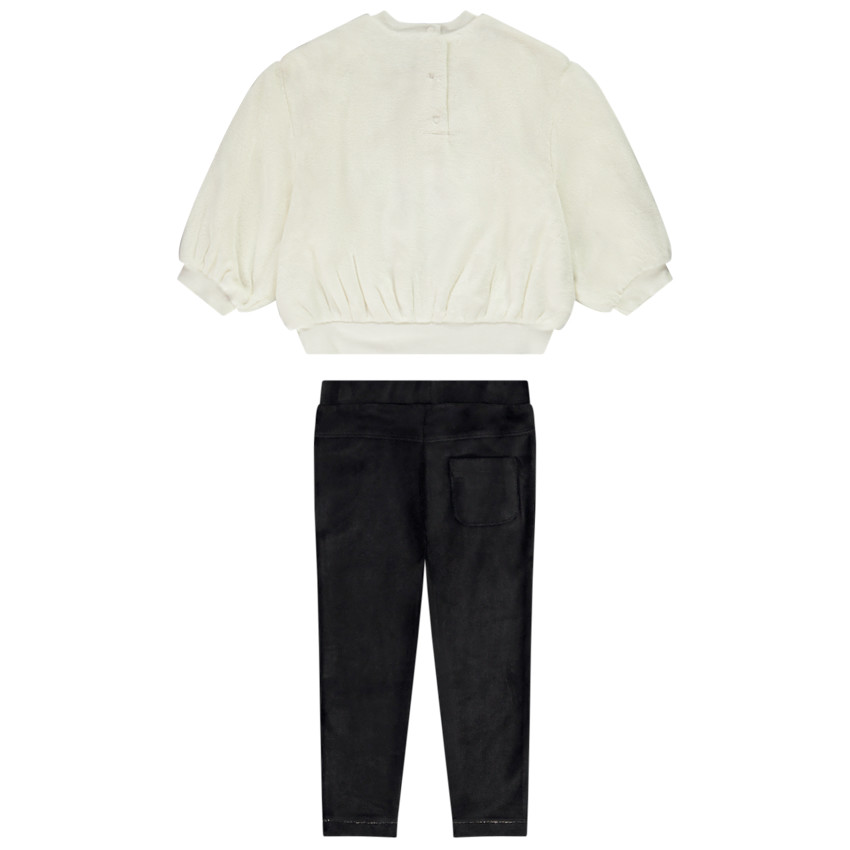 Conjunto de 2 piezas bordado Harry Potter Warner para niña. 