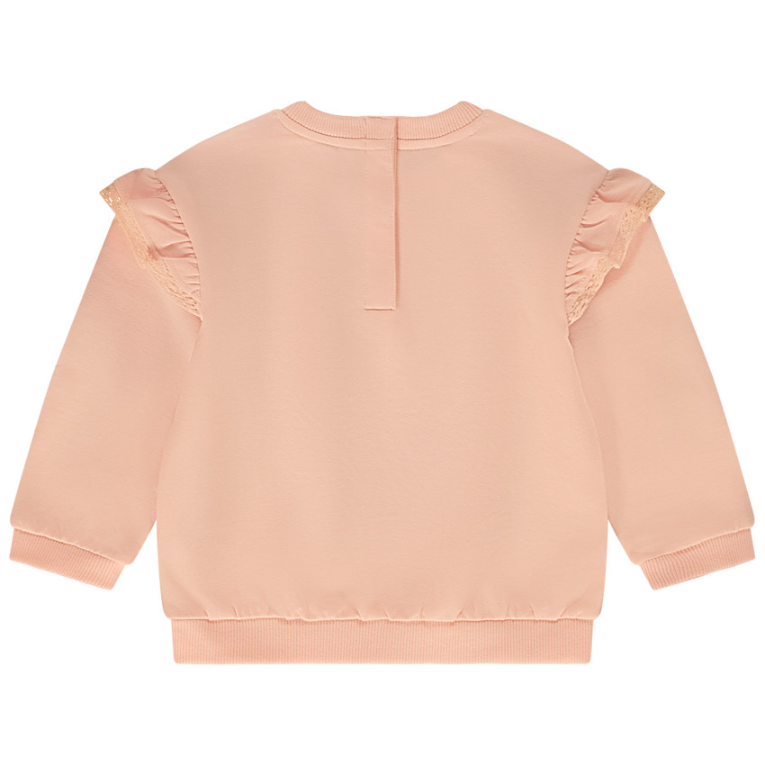 Sudadera oversize con bordado de mariposa para bebé niña  Additional Sudadera oversize con bordado de mariposa para bebé niña
