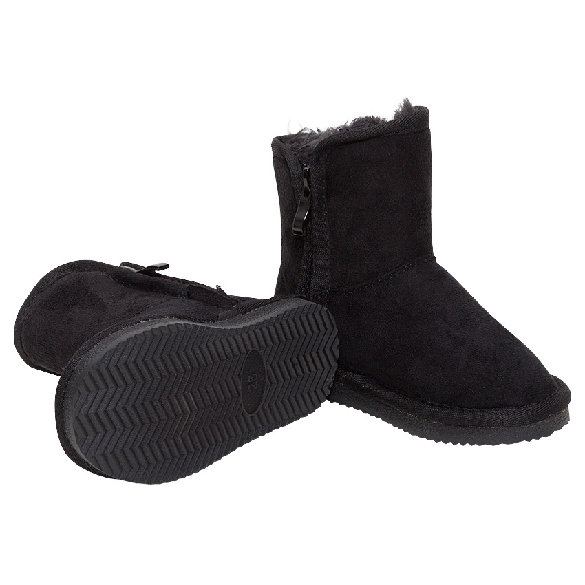 Botines de pelo con flecos de gamuza de la 28 a la 38 