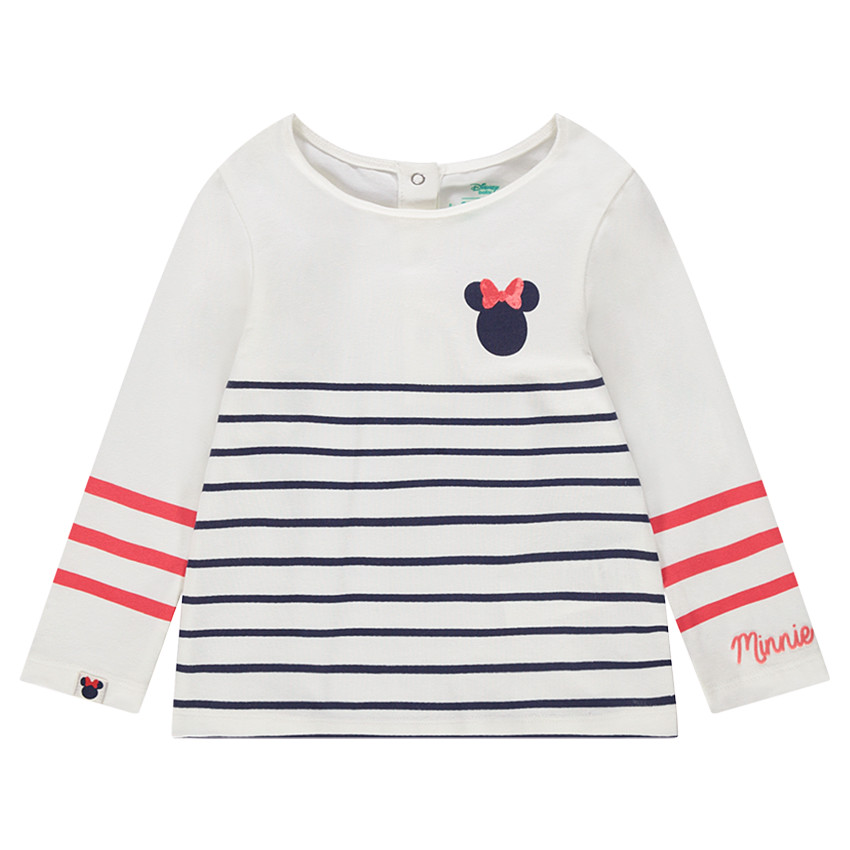 Marinera de punto con estampado de Minnie ©Disney y rayas estampadas  