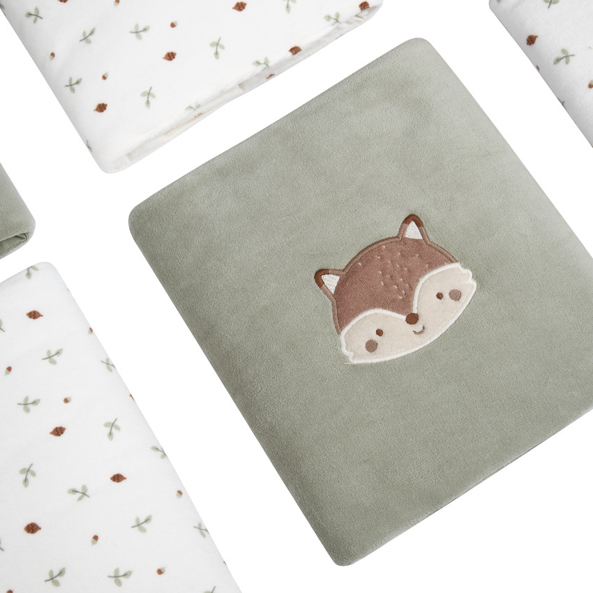 Lote de 6 protectores de barandilla con velcro Rey de los Bosques 