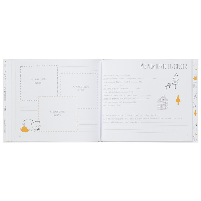 Álbum de nacimiento mixto 