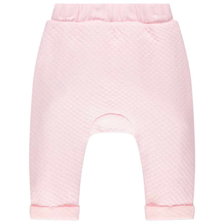 Pantalón de felpa con cruces 