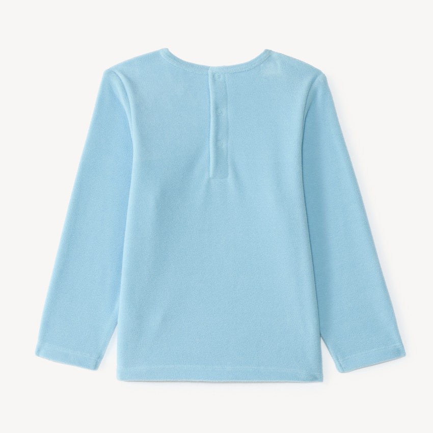 Conjunto de pijama largo de terciopelo para bebé niño 