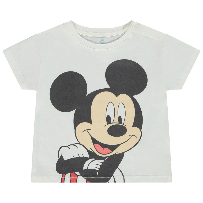 Camiseta manga corta oversize Mickey Disney para bebé niño 