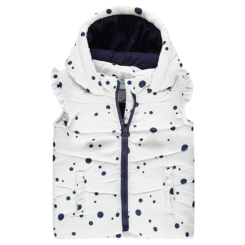Chaleco anorak con forro de punto con lunares y orejas ©Disney Minnie 