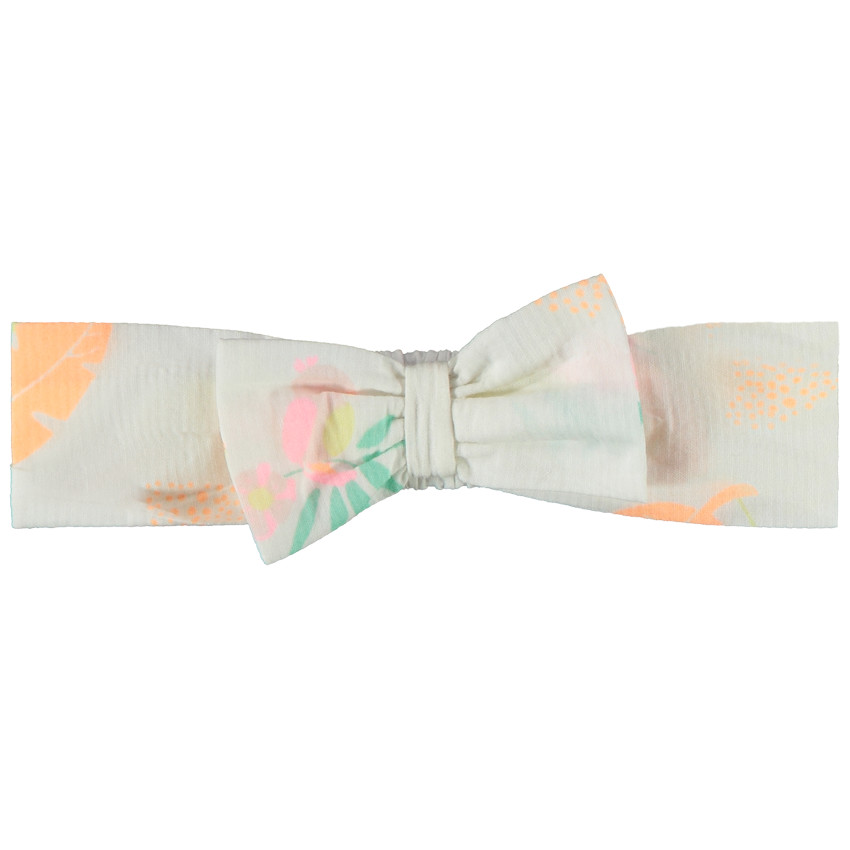 Diadema con nudo estampado de hojas para bebé niña 