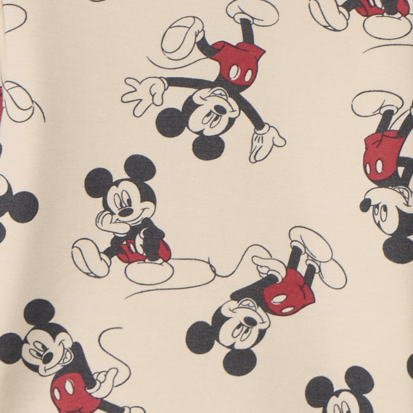 Set pyjama imprimé Mickey Disney pour bébé garçon avec finitions différentes selon l'âge 