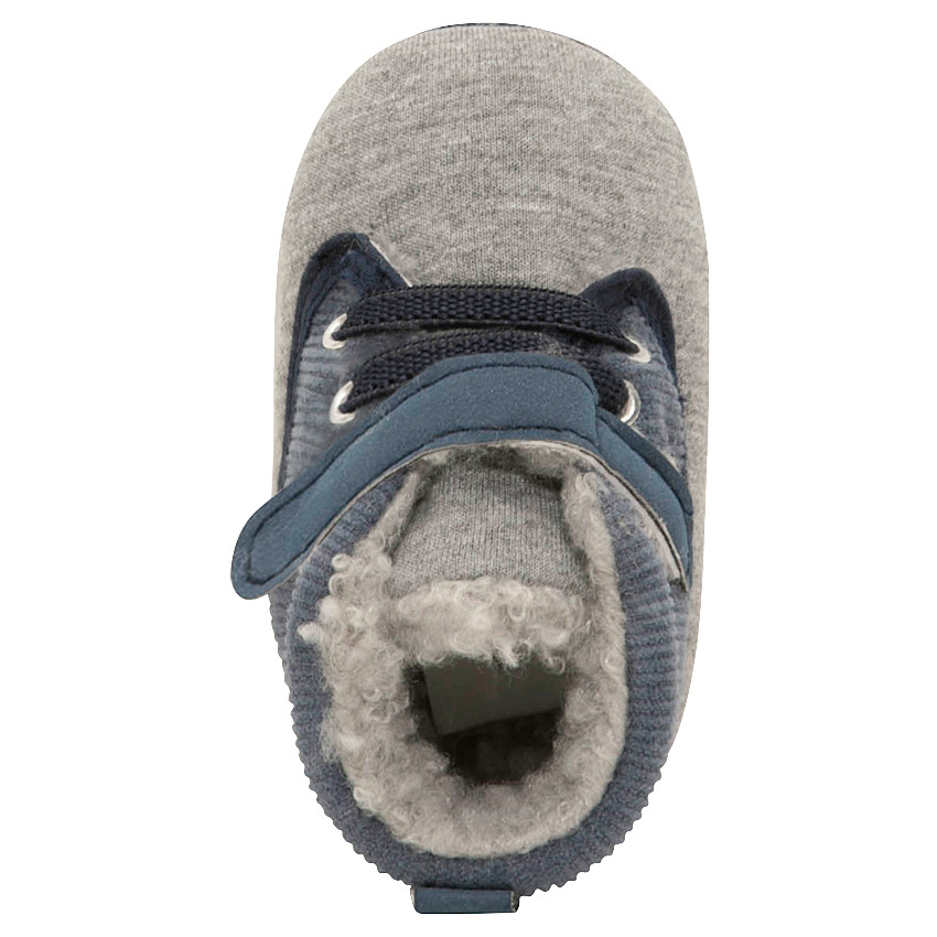 Botines flexibles para bebé chico con tiras y velcro 