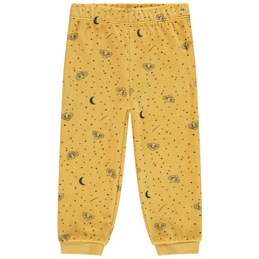 Pijama de 2 piezas de terciopelo Simba El Rey León Disney para bebé niño 