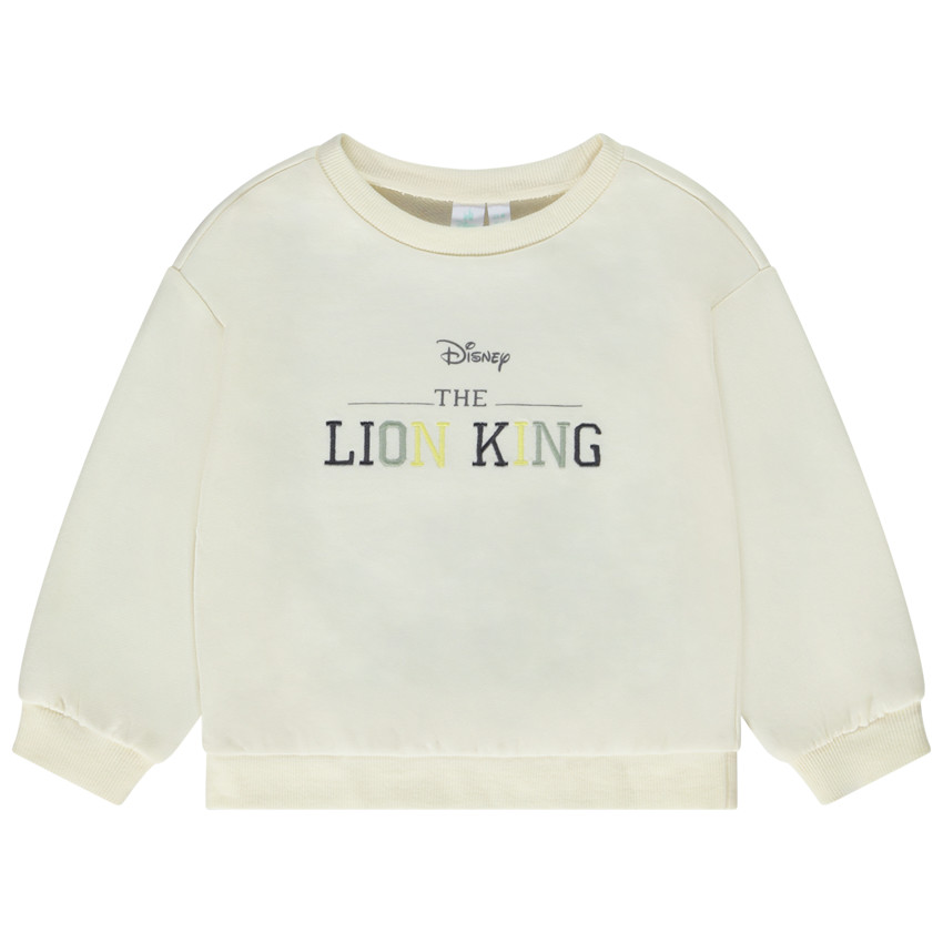 Sudadera oversize bordada El Rey León Disney para bebé niño 