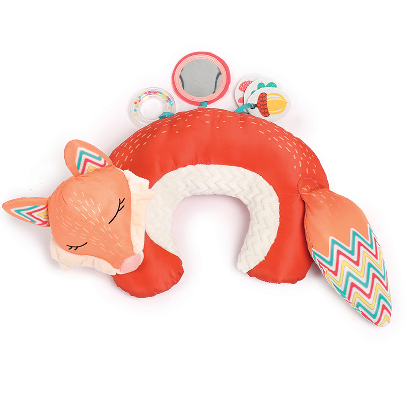 Cojín de actividades zorro 
