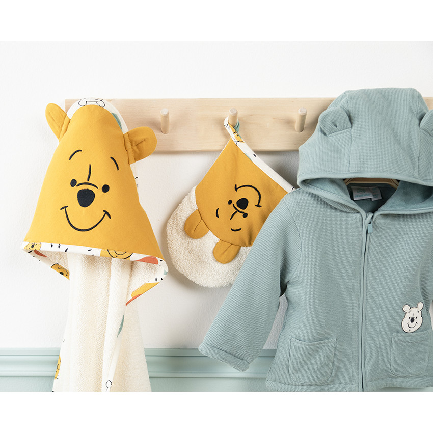 Gilet en maille nid d'abeille avec doublure en velours pour bébé garçon 