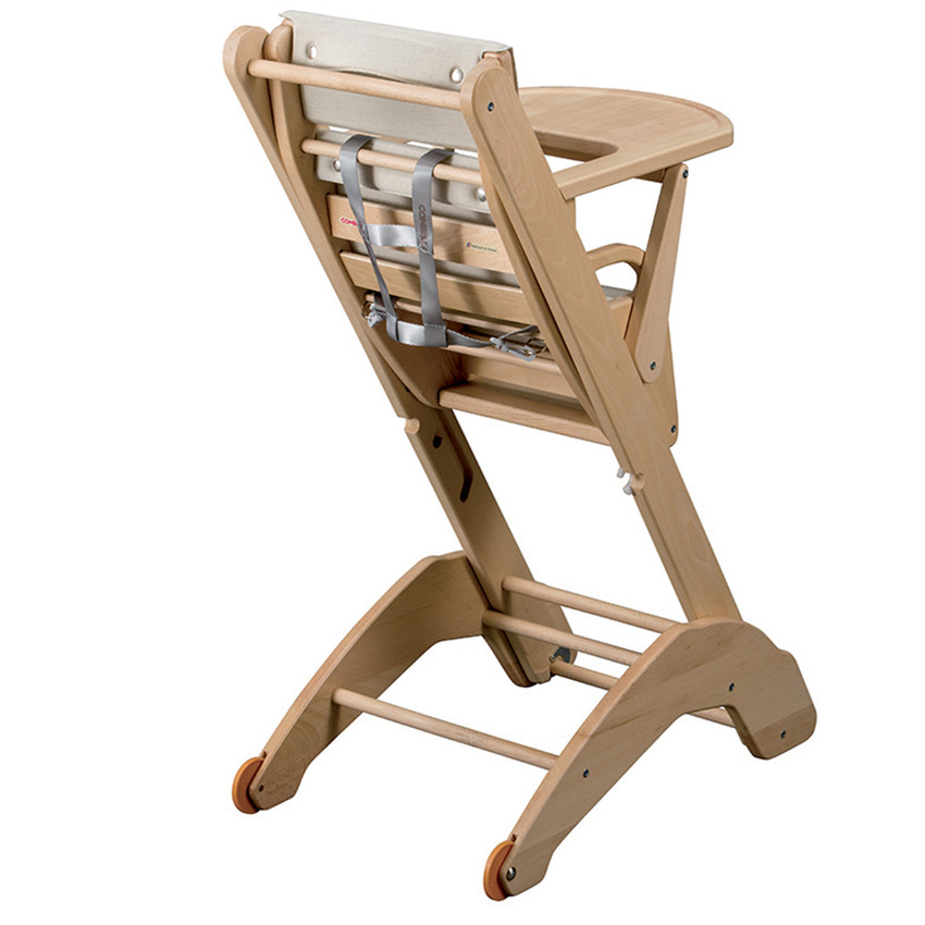 Trona evolutiva multiposiciones Manon – Barniz natural 