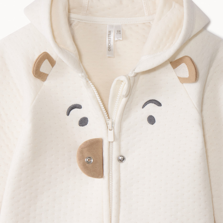 Monosuit de oso juguetona para bebé 