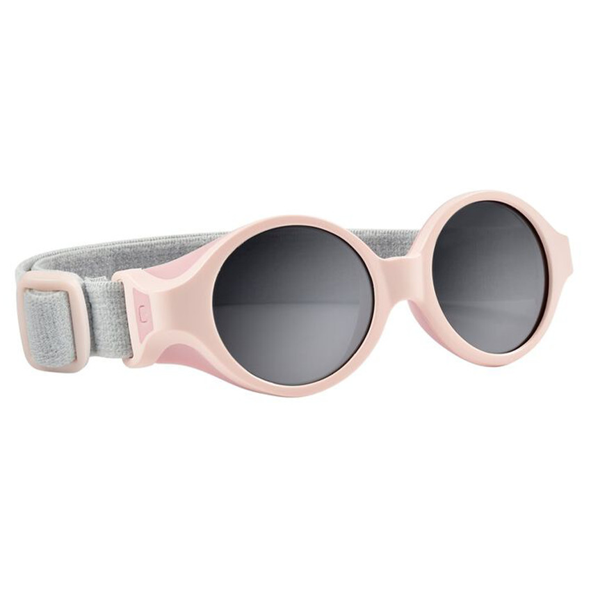 Gafas de sol con banda elástica 0-9 meses - Rosa Dragée 